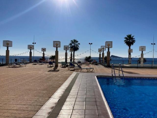 Santa Margarita, Benidorm Levante, 1St Line, Frontal Seaview, Ocean Terrace Apartment Exterior photo